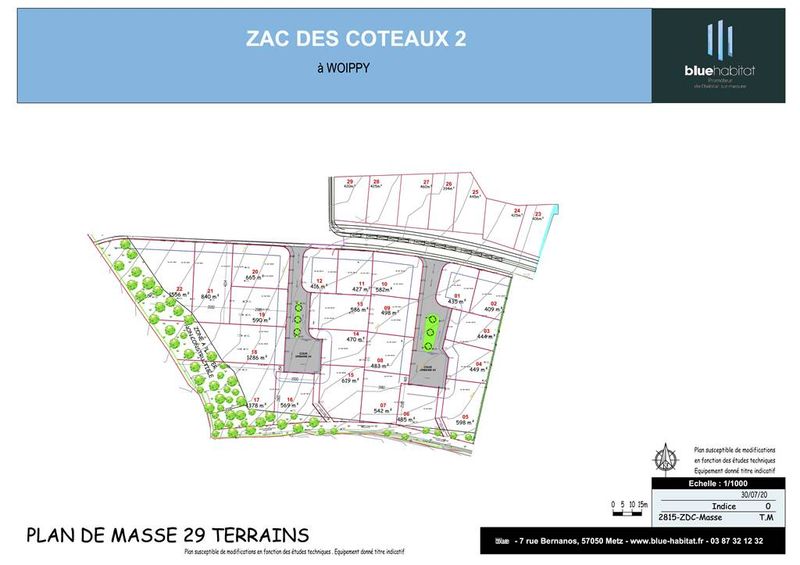 Zac des Coteaux 2 Woippy (57) Programme immobilier neuf BLUE SARL