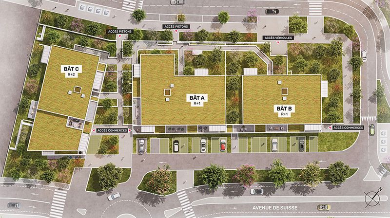 Rsidence Da Ramonville Saint Agne (31) : Programme immobilier neuf GROUPE  DES CHALETS