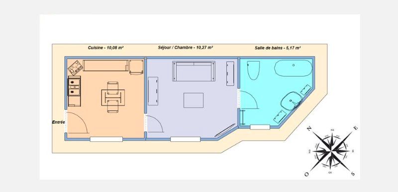Appartement a vendre rueil-malmaison - 1 pièce(s) - 26 m2 - Surfyn