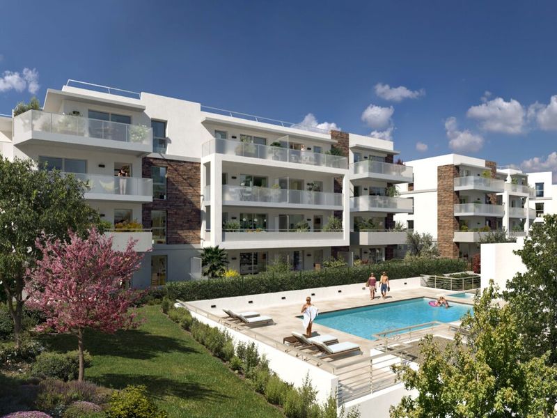 Le Domaine d'Azur Saint Laurent du Var (6) : Programme immobilier neuf Les  nouveaux constructeurs